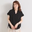 イッツデモ(ITS' DEMO)の【接触冷感／手洗い可】バックギャザーブラウス9