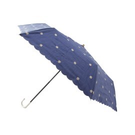 イッツデモ(ITS' DEMO)のbecause フラワー刺繍折りたたみ傘 折りたたみ傘