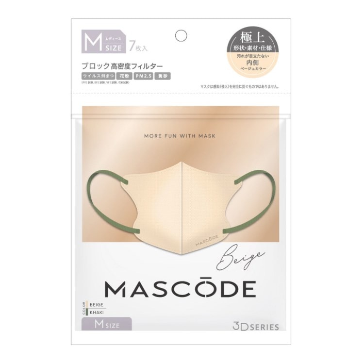 イッツデモ(ITS' DEMO)のマスコード　3Dマスク　Mサイズ（レディース） マスク