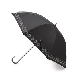 イッツデモ(ITS' DEMO)の47cm手開きST刺繍風プリント長傘（日傘） 長傘
