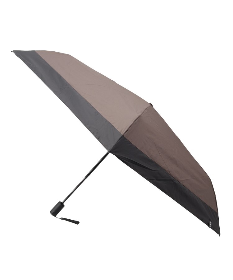 イッツデモ(ITS' DEMO)の晴雨ミニ傘遮光オートマティックUNISEX（ユニセックス） ブラウン(042)