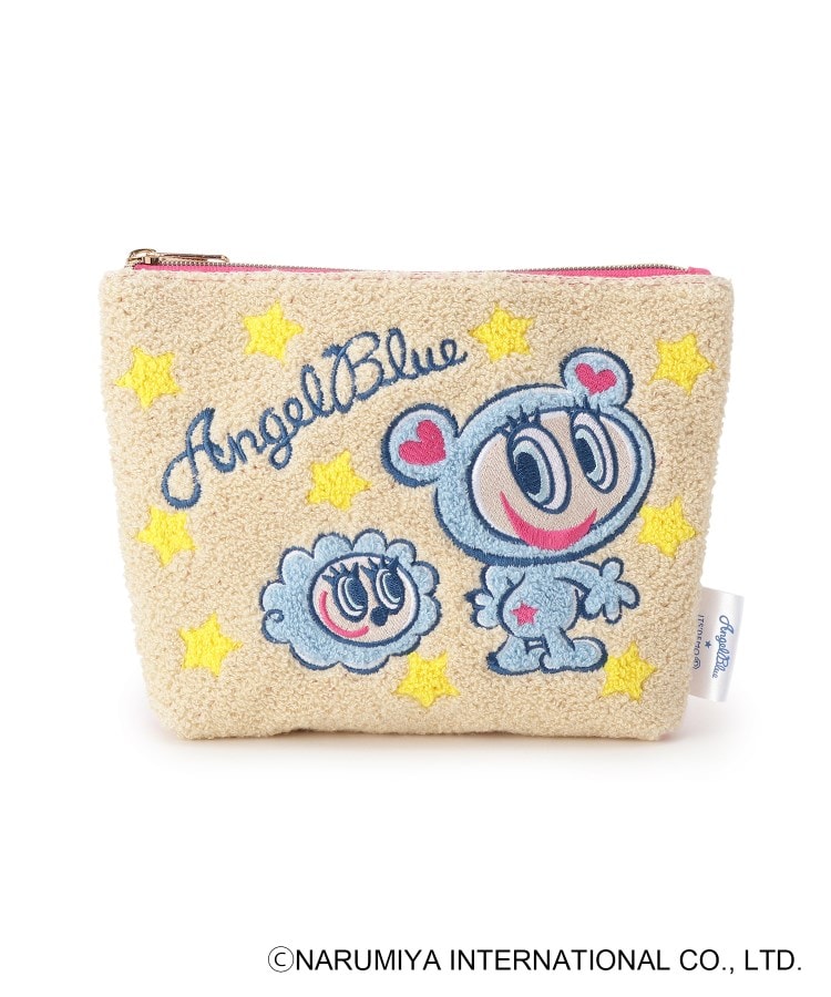 イッツデモ(ITS' DEMO)の【ANGEL BLUE×ITS’DEMO】サガラ刺繍ポーチ スター(902)