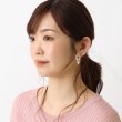 イッツデモ(ITS' DEMO)のハートトップパール調フープピアス6
