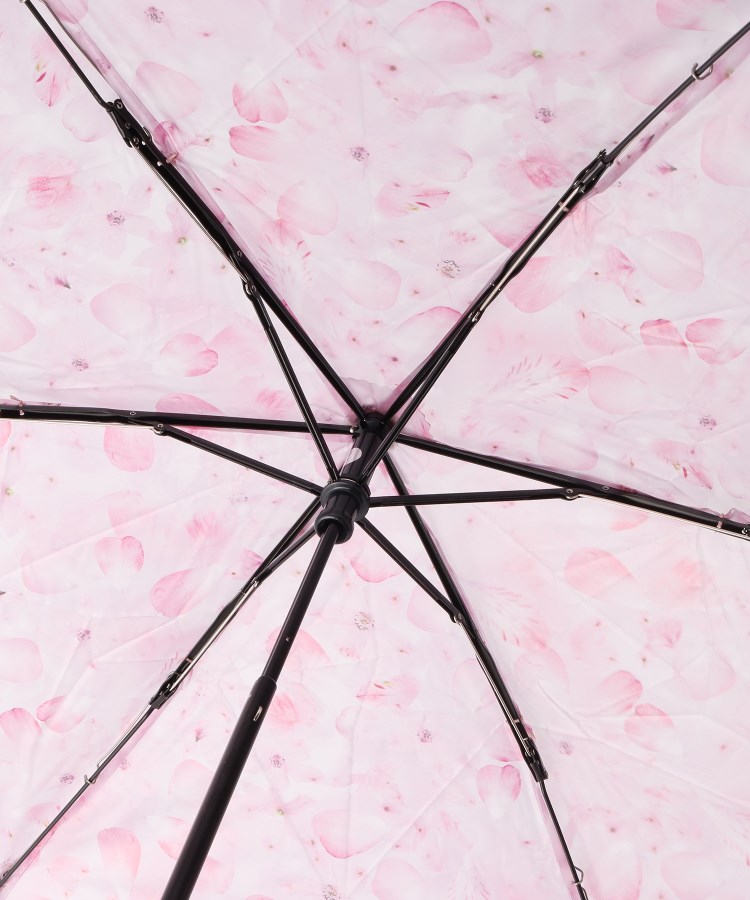 イッツデモ(ITS' DEMO)の【人気の折り畳みビニール傘】Wビニ雨ミニ傘フラワー4