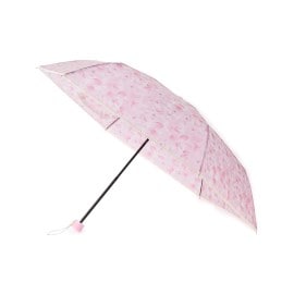 イッツデモ(ITS' DEMO)の【人気の折り畳みビニール傘】Wビニ雨ミニ傘フラワー