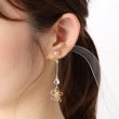 イッツデモ(ITS' DEMO)のワイヤー花×キュービックイヤリング5