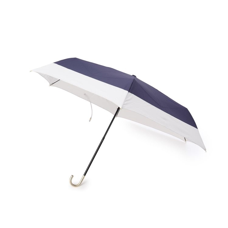 イッツデモ(ITS' DEMO)の【晴雨／折り畳み傘／UV】切継プレーンロゴ