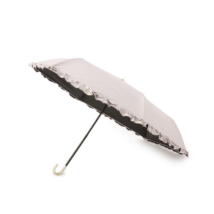 イッツデモ(ITS' DEMO)の【晴雨兼用／折り畳み傘】50cmフリル無地 折りたたみ傘