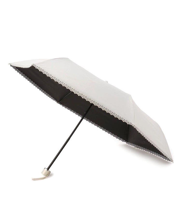 イッツデモ(ITS' DEMO)の【晴雨兼用／折り畳み傘】50cmヒートカット オフホワイト(003)