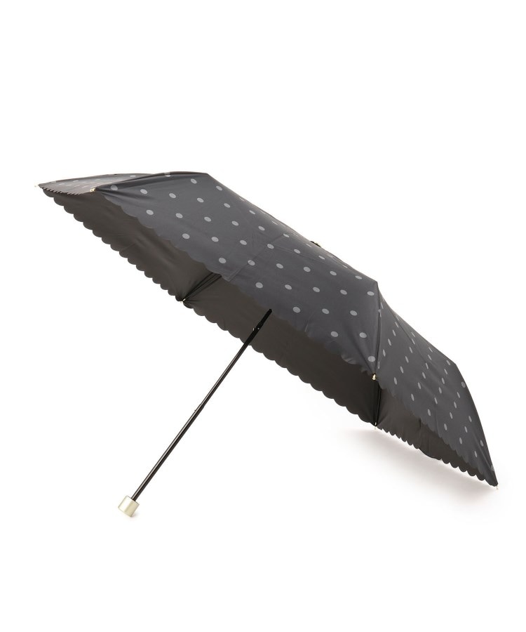 イッツデモ(ITS' DEMO)の【晴雨兼用／折り畳み傘】50cmスリムドット ブラック(019)