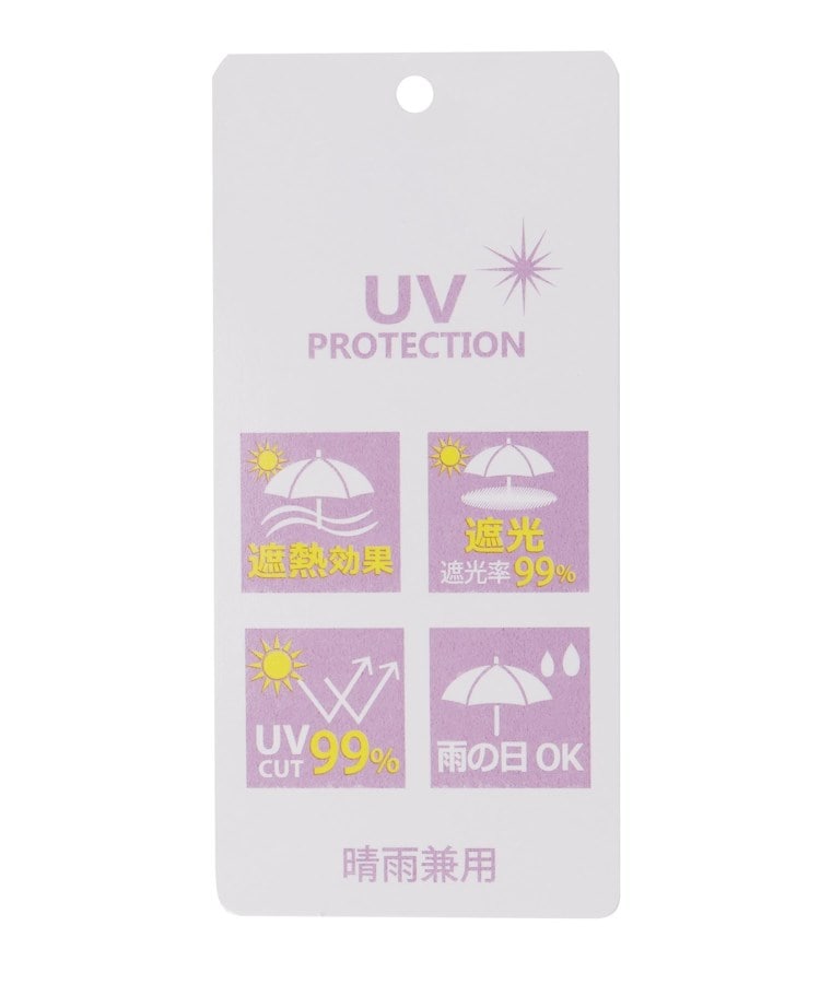 晴雨兼用／UV／遮光遮熱】発泡刺繍風折り畳み傘50cm（折りたたみ