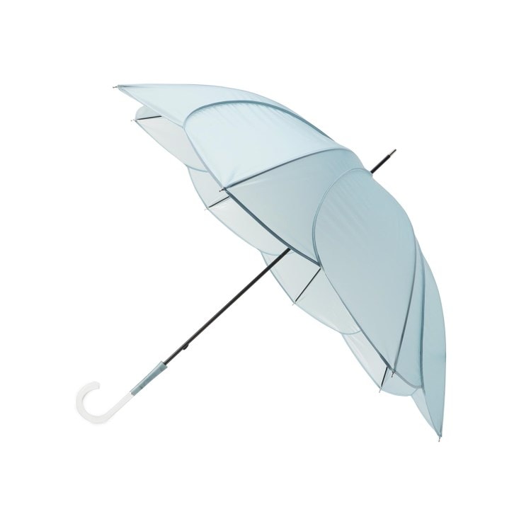 イッツデモ(ITS' DEMO)の【雨傘／長傘】クリアアンブレラパウダリーフローラ 長傘