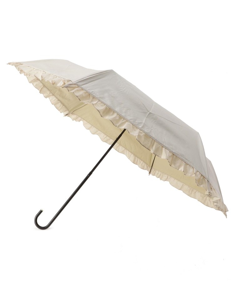 イッツデモ(ITS' DEMO)の【晴雨兼用／日傘／折り畳み傘】遮光クラシックフリル1