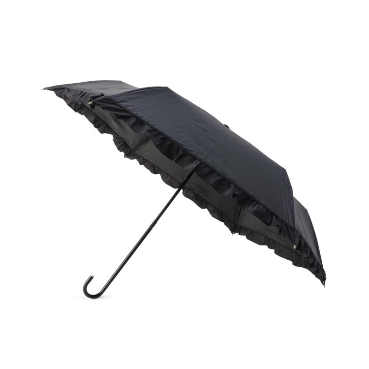 イッツデモ(ITS' DEMO)の【晴雨兼用／日傘／折り畳み傘】遮光クラシックフリル 折りたたみ傘