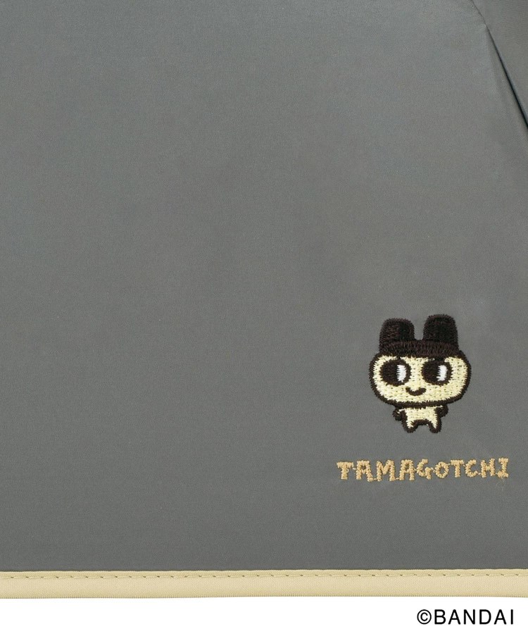 折り畳み傘/遮光遮熱/UV/晴雨兼用】たまごっち刺繍ワン 折り畳み傘/遮光遮熱/UV/晴雨兼用】たまごっち刺繍ワン
