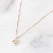 イッツデモ(ITS' DEMO)のイニシャルネックレス　Ｍ1