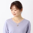 イッツデモ(ITS' DEMO)のビジュー重ねリングネックレス5