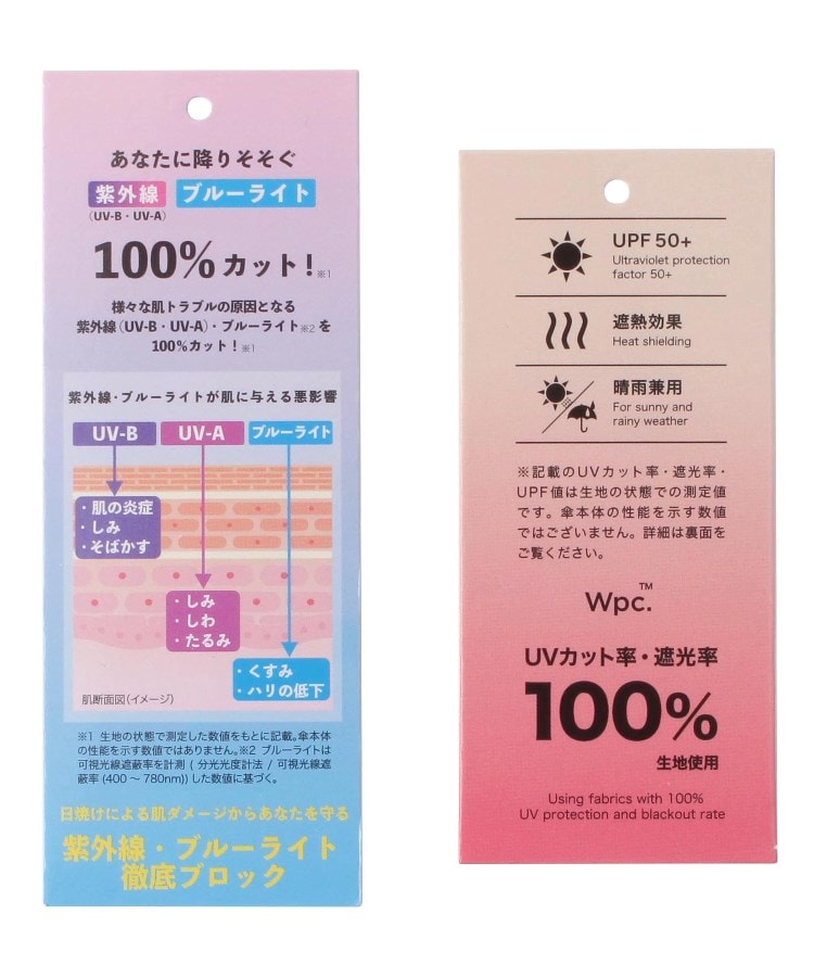 イッツデモ(ITS' DEMO)の【折り畳み傘／晴雨兼用】遮光クラシックフリル6