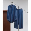 ティーケー タケオ キクチ(レディース)(tk.TAKEO KIKUCHI(Ladies))のロングシャツ トロミセットアップ(シャツ+パンツセットアイテム) ブルー(092)