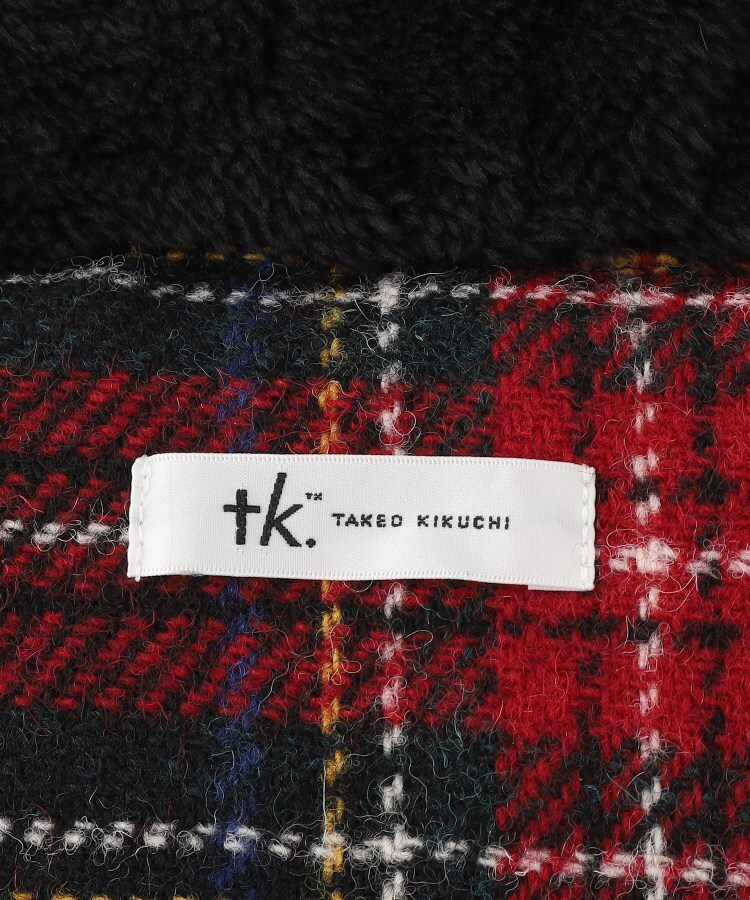 ティーケー タケオ キクチ(レディース)(tk.TAKEO KIKUCHI(Ladies))のハリスツイード生地使用 差し込みマフラー／Harris Tweed5