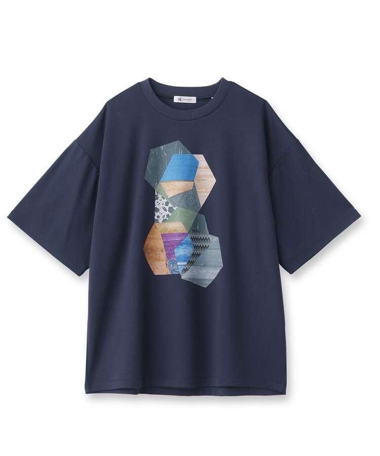 ティーケー タケオ キクチ(レディース)(tk.TAKEO KIKUCHI(Ladies))のウッドペインティングTシャツ1