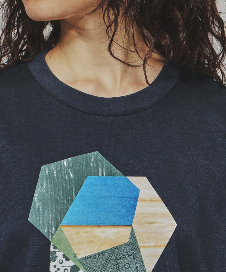 ティーケー タケオ キクチ(レディース)(tk.TAKEO KIKUCHI(Ladies))のウッドペインティングTシャツ5