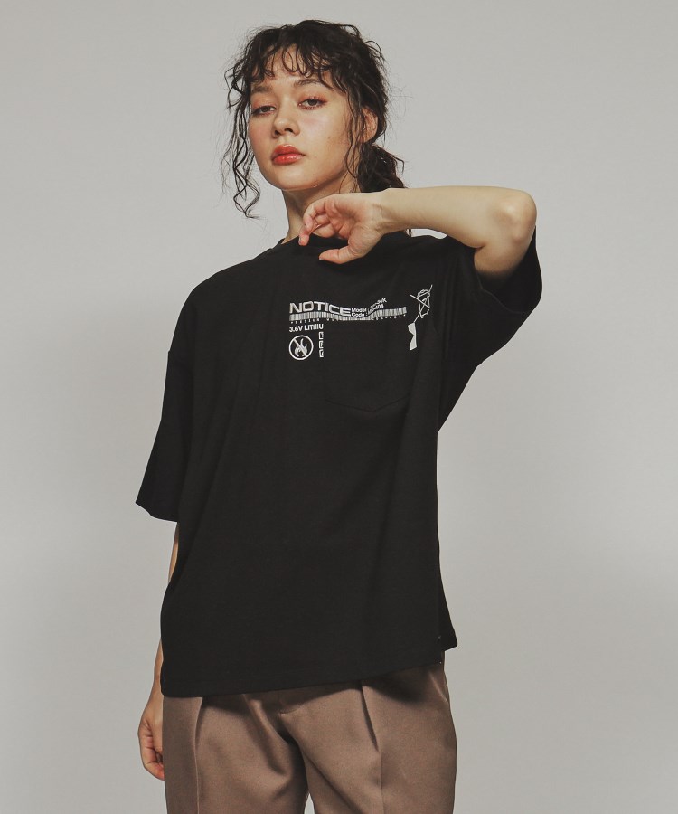 ティーケー タケオ キクチ(レディース)(tk.TAKEO KIKUCHI(Ladies))のノーティスレタードエンブロTシャツ12