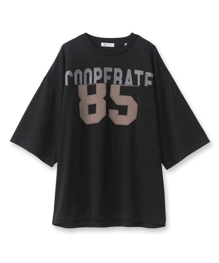 ティーケー タケオ キクチ(レディース)(tk.TAKEO KIKUCHI(Ladies))のナンバリングペイストTシャツ1