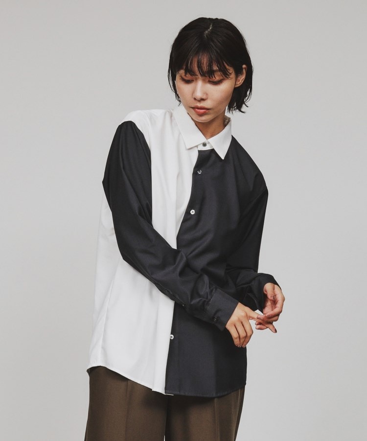 ティーケー タケオ キクチ(レディース)(tk.TAKEO KIKUCHI(Ladies))のTRハーフデザインシャツ14
