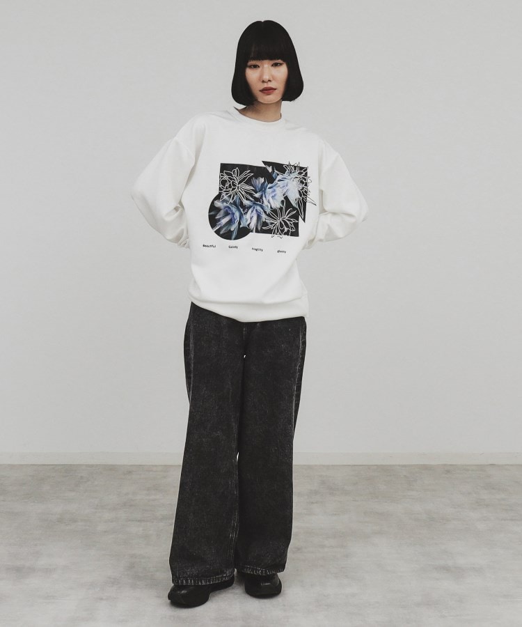 ティーケー タケオ キクチ(レディース)(tk.TAKEO KIKUCHI(Ladies))のナイトクイーン刺繍プルオーバー9