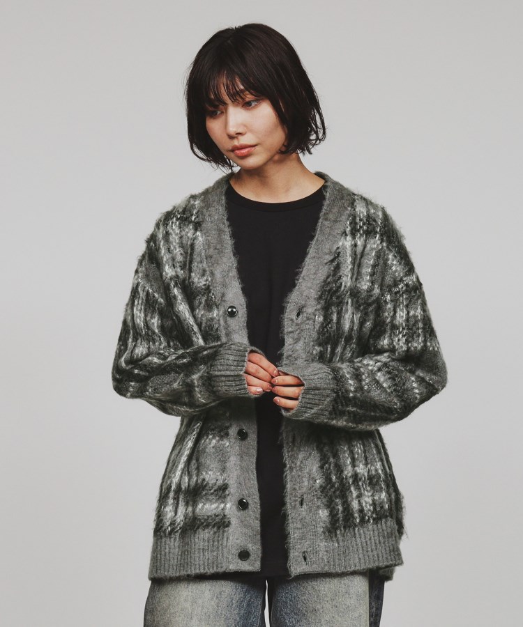 ティーケー タケオ キクチ(レディース)(tk.TAKEO KIKUCHI(Ladies))の【全10色】シャギーカーディガン9
