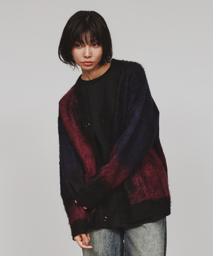 ティーケー タケオ キクチ(レディース)(tk.TAKEO KIKUCHI(Ladies))の【全10色】シャギーカーディガン18