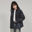 ティーケー タケオ キクチ(レディース)(tk.TAKEO KIKUCHI(Ladies))のスイッチコーデュロイシャツ チャコールグレー(014)