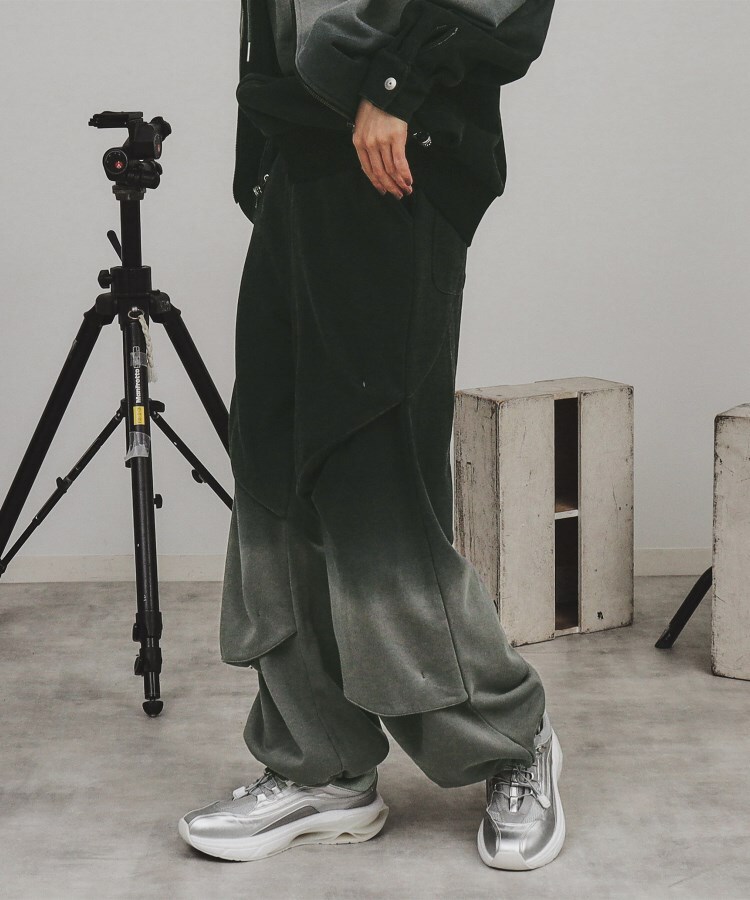 tk.TAKEO KIKUCHI(Ladies)(ƥ  (ǥ)) KPJT by Aoi FANCY LAYERED PANTS