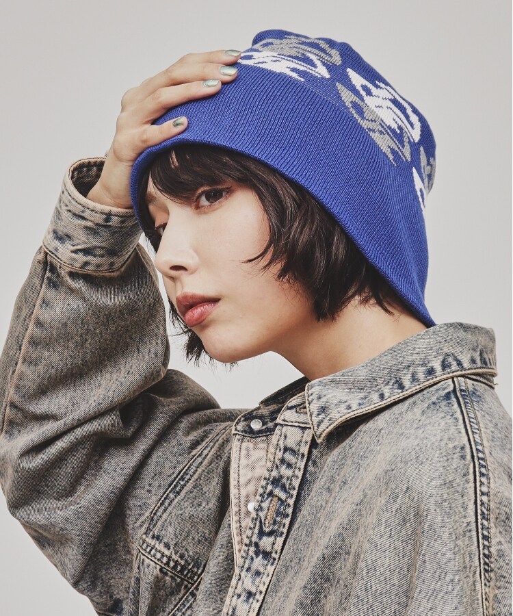 ティーケー タケオ キクチ(レディース)(tk.TAKEO KIKUCHI(Ladies))のロゴデザインビーニー4