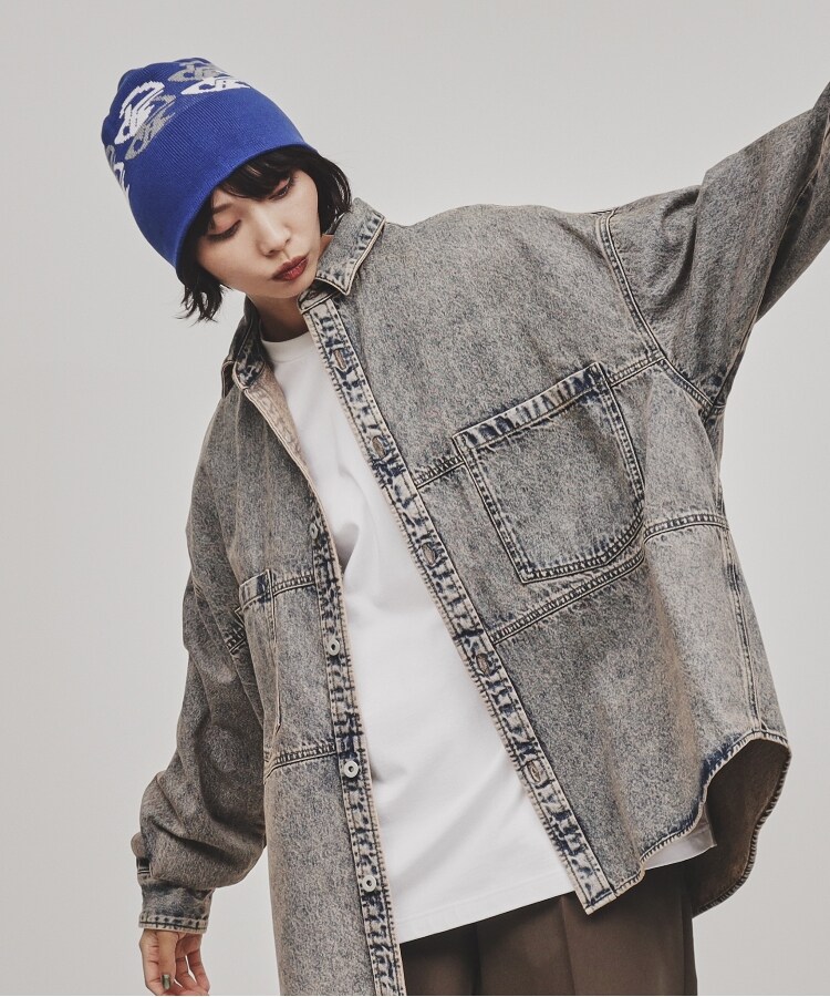 ティーケー タケオ キクチ(レディース)(tk.TAKEO KIKUCHI(Ladies))のロゴデザインビーニー8