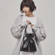 ティーケー タケオ キクチ(レディース)(tk.TAKEO KIKUCHI(Ladies))のADAMPATEK 別注 パテッド＆フェイクファー巾着ショルダーバッグ7
