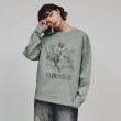 ティーケー タケオ キクチ(レディース)(tk.TAKEO KIKUCHI(Ladies))のフラワー刺繍ピグメントカットソー グリーン(023)