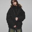 ティーケー タケオ キクチ(レディース)(tk.TAKEO KIKUCHI(Ladies))のN2Bパフブルゾン ブラック(019)
