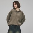 ティーケー タケオ キクチ(レディース)(tk.TAKEO KIKUCHI(Ladies))のジャカードモールポロカットソー グレー(012)
