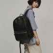 ティーケー タケオ キクチ(レディース)(tk.TAKEO KIKUCHI(Ladies))のサフィアーノバックパック ブラック(019)