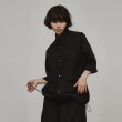 ティーケー タケオ キクチ(レディース)(tk.TAKEO KIKUCHI(Ladies))のテックハイカー ビッグシャツ ブラック(019)