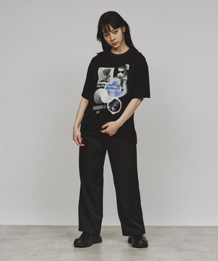 ティーケー タケオ キクチ(レディース)(tk.TAKEO KIKUCHI(Ladies))のNATURE COLLAGE Tシャツ14