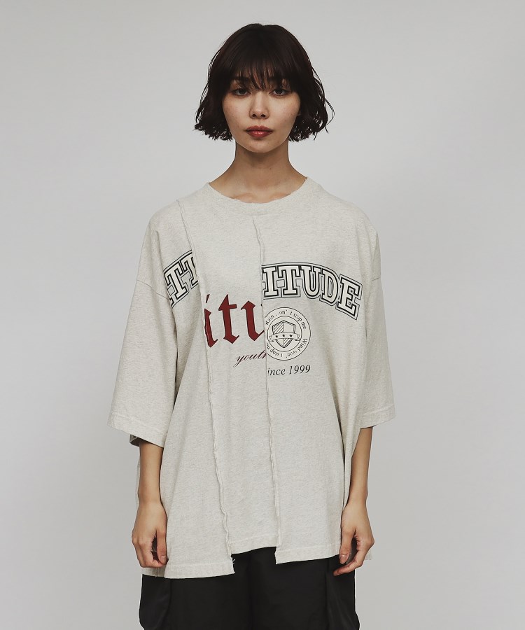 ティーケー タケオ キクチ(レディース)(tk.TAKEO KIKUCHI(Ladies))のリメイクライクTシャツ2