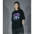 ティーケー タケオ キクチ(レディース)(tk.TAKEO KIKUCHI(Ladies))の【EXCLUSIVE】オーバーサイズ バンドTシャツ ブラック(019)