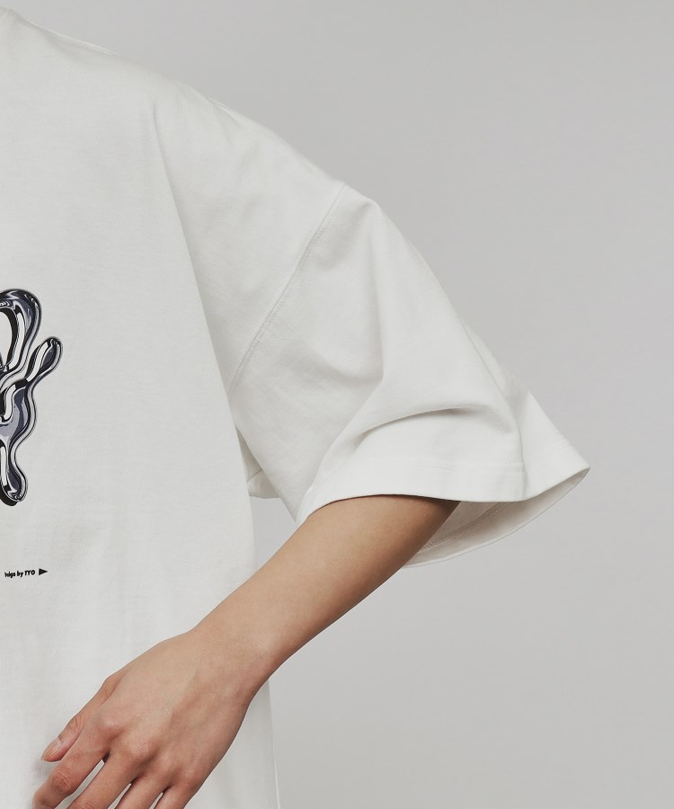 ティーケー タケオ キクチ(レディース)(tk.TAKEO KIKUCHI(Ladies))のメタルプリントTシャツ6