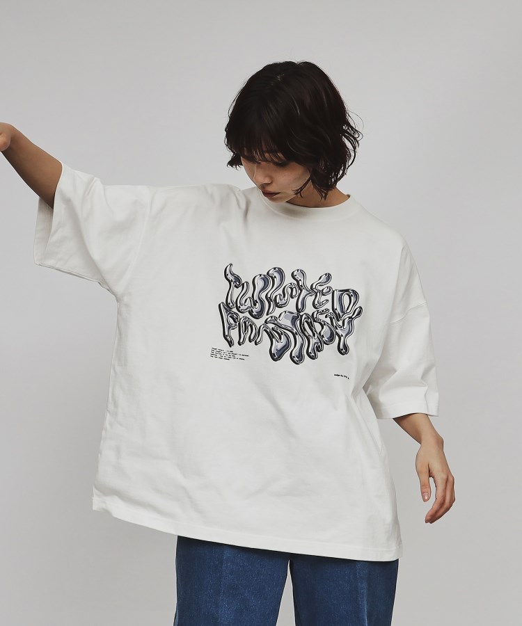 ティーケー タケオ キクチ(レディース)(tk.TAKEO KIKUCHI(Ladies))のメタルプリントTシャツ11