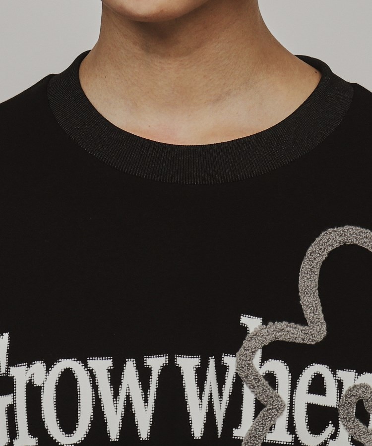 ティーケー タケオ キクチ(レディース)(tk.TAKEO KIKUCHI(Ladies))のパッチフラワーTシャツ5