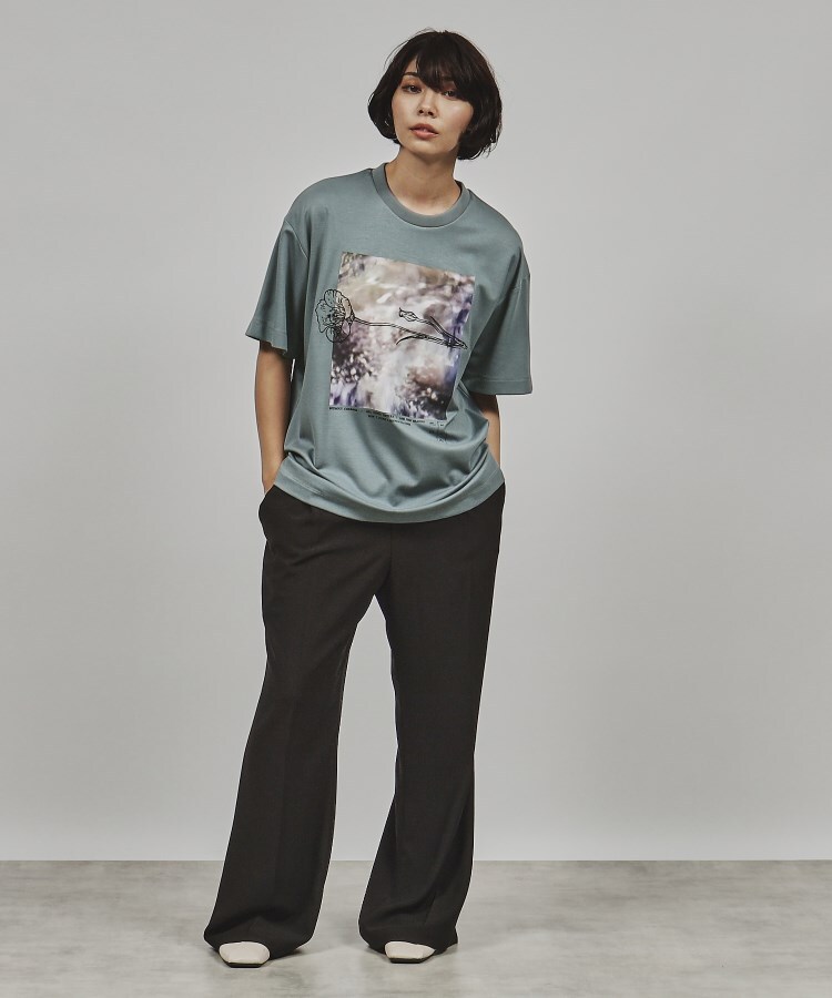 ティーケー タケオ キクチ(レディース)(tk.TAKEO KIKUCHI(Ladies))のアブストピクチャーTシャツ18