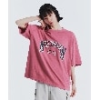 ティーケー タケオ キクチ(レディース)(tk.TAKEO KIKUCHI(Ladies))のピグメントカレッジTシャツ ピンク(072)